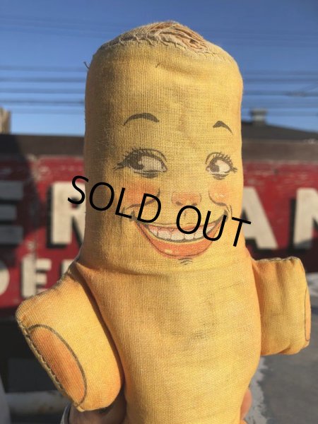 画像10: 30s Antique American Beauty Macaroni Advertising RONI MAC Cloth Doll (B504) (10)