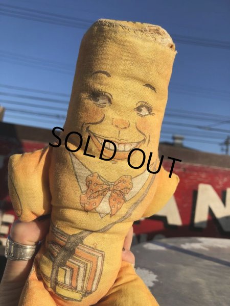 画像9: 30s Antique American Beauty Macaroni Advertising RONI MAC Cloth Doll (B504) (9)