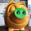 画像8: 70s Vintage Psychedelic Hippie Pig Piggy Bank BIG SIZE (B506) (8)