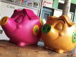 画像11: 70s Vintage Psychedelic Hippie Pig Piggy Bank BIG SIZE (B506) (11)