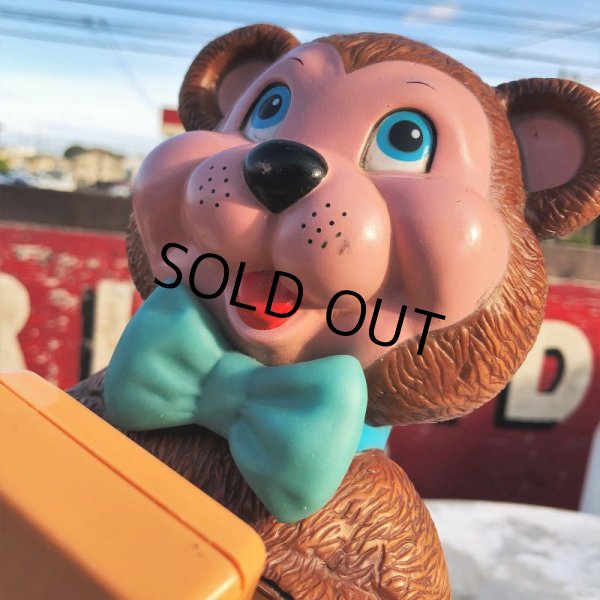 画像8: 80s Vintage Cuddles Teddy Bear Telephone (B508) (8)