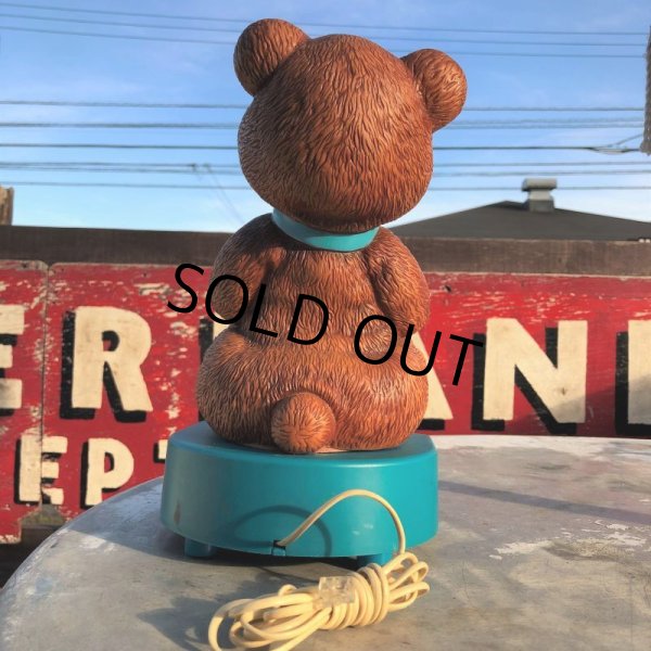 画像3: 80s Vintage Cuddles Teddy Bear Telephone (B508) (3)