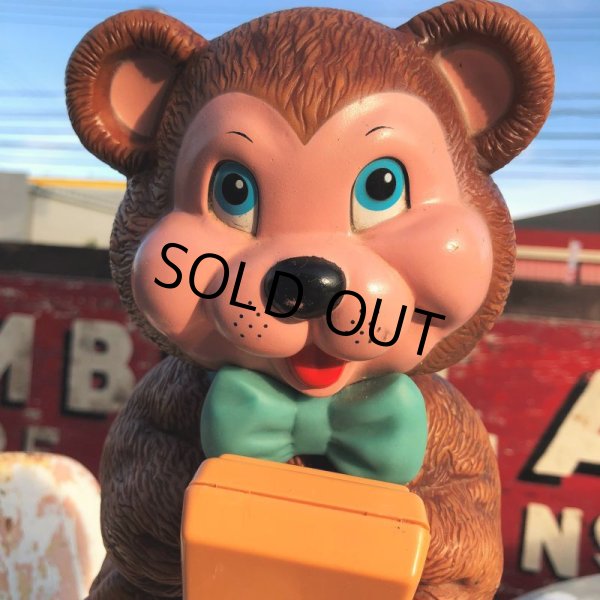 画像10: 80s Vintage Cuddles Teddy Bear Telephone (B508) (10)