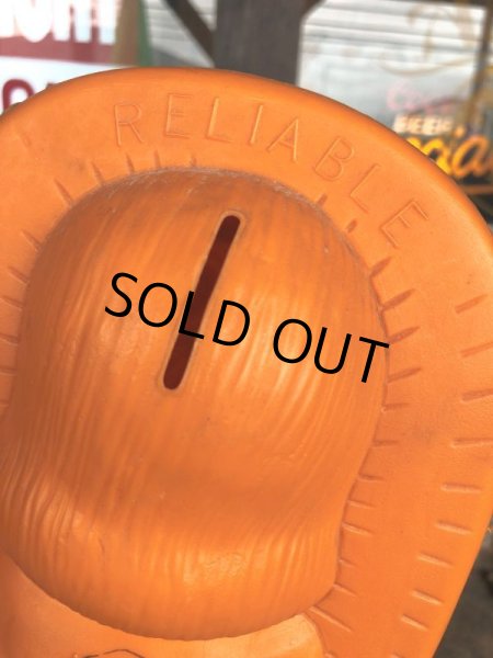 画像6: Vintage Indian Blow Mold Piggy Bank (B510) (6)