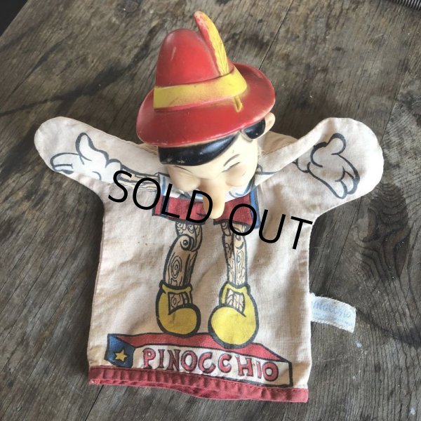 画像6: Vintage Gund  Hand Puppet WDP Pinocchio (B512) (6)