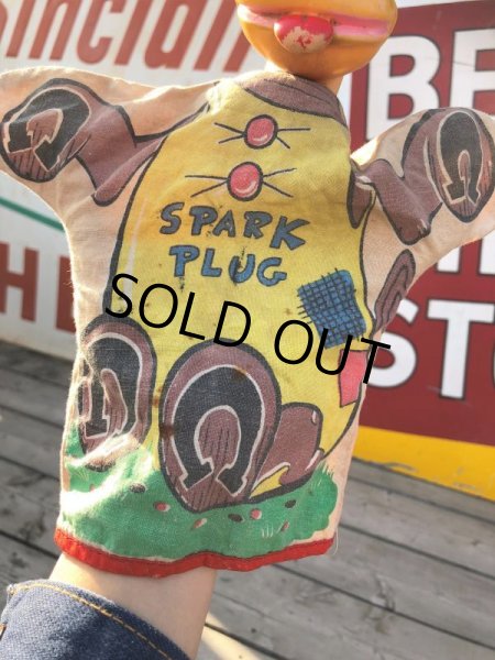 画像11: Vintage Gund  Hand Puppet AC Spark Plug Sparky The Horse (B513) (11)