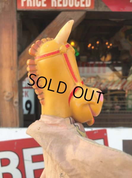 画像14: Vintage Gund  Hand Puppet AC Spark Plug Sparky The Horse (B513) (14)