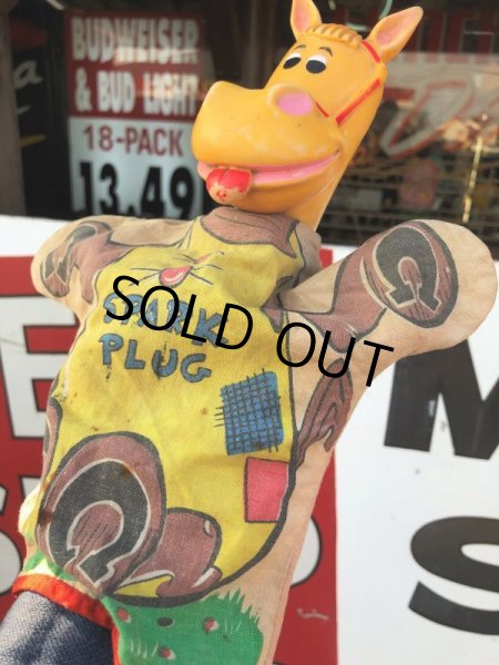 画像13: Vintage Gund  Hand Puppet AC Spark Plug Sparky The Horse (B513) (13)