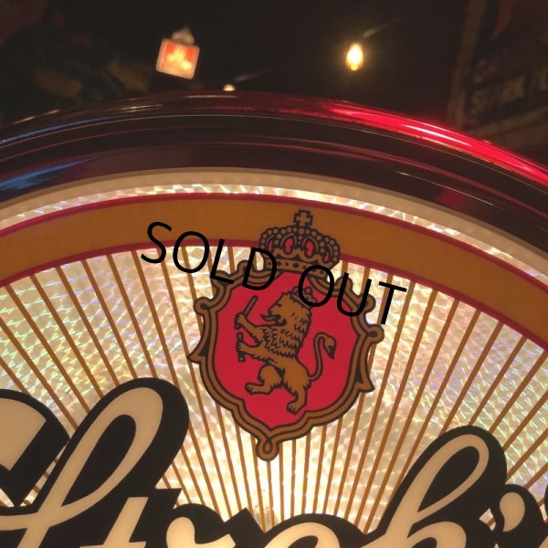 画像12: Vintage Stroh's Beer Starburst Illuminated Oval Lighted Bar Sign (B514) (12)