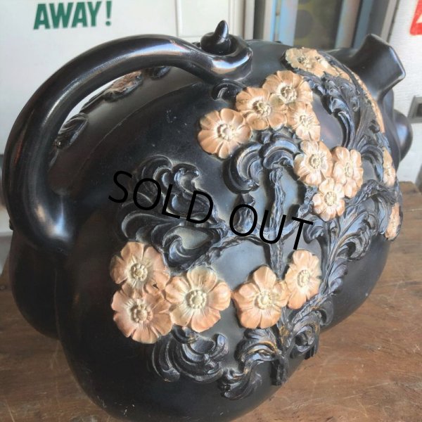 画像6: 70s Vintage Piggy Flowers Coin Bank SUPER BIG SIZE (B515) (6)