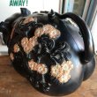 画像5: 70s Vintage Piggy Flowers Coin Bank SUPER BIG SIZE (B515) (5)