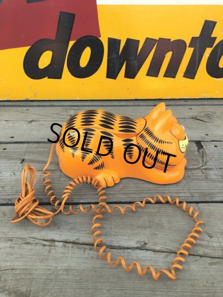 画像8: 80s Vintage Garfield the Cat Phone (B516) (8)
