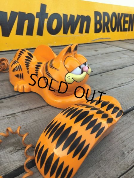 画像7: 80s Vintage Garfield the Cat Phone (B516) (7)