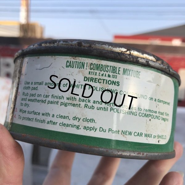 画像5: Vintage DU PONT Polishing Compound Can (B528)  (5)