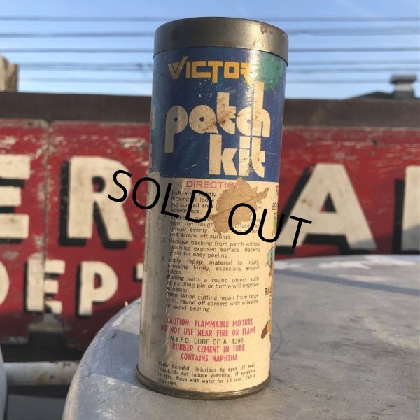 画像2: Vintage VICTOR PATCH KIT Can (B532)  (2)