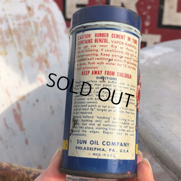 画像5: Vintage SNOCO Tube Repair Kit Can (B536)  (5)