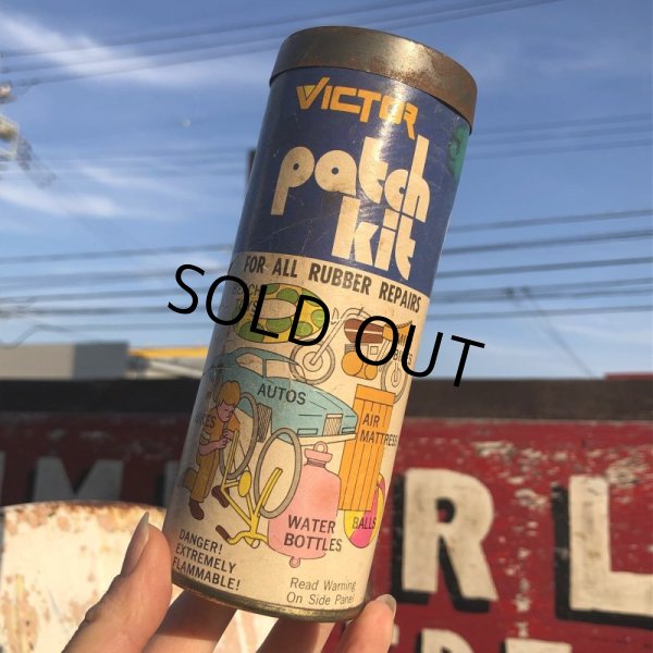 画像9: Vintage VICTOR PATCH KIT Can (B532)  (9)