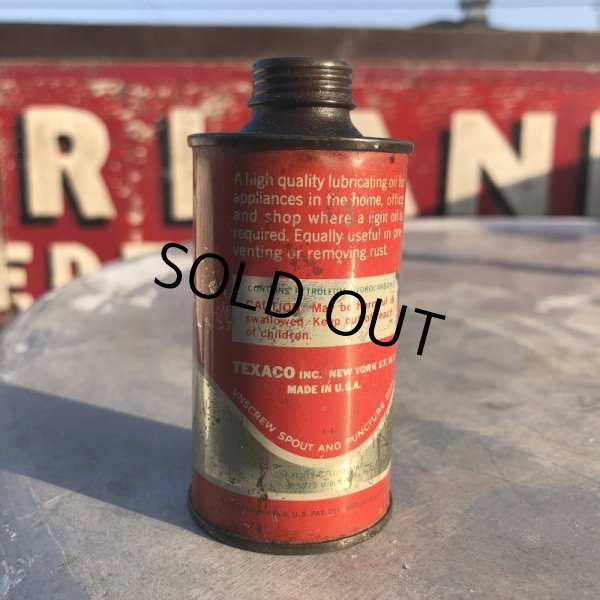 画像3: Vintage TEXACO Home Lubricant Can (B527)  (3)