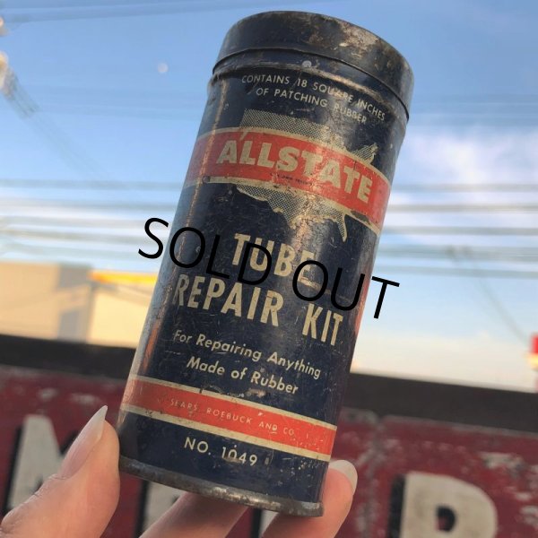 画像7: Vintage ALLSTATE TUBE REPAIR KIT Can (B535)  (7)