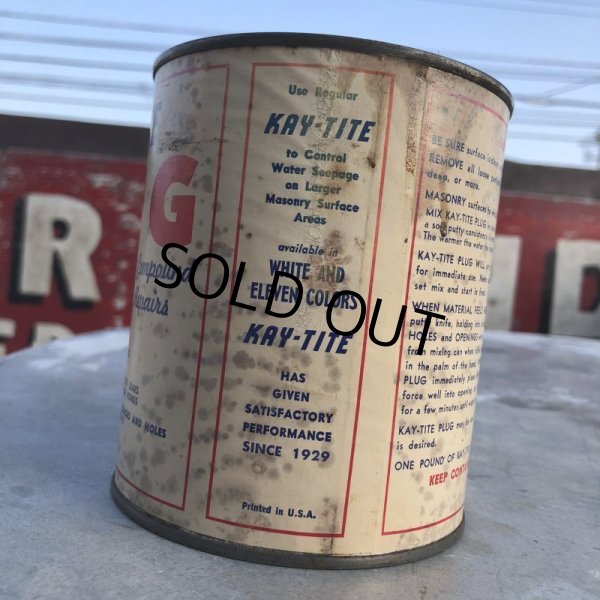 画像2: Vintage KAY-TITE PLUG Can (B537)  (2)