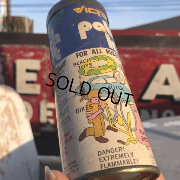 画像6: Vintage VICTOR PATCH KIT Can (B532)  (6)