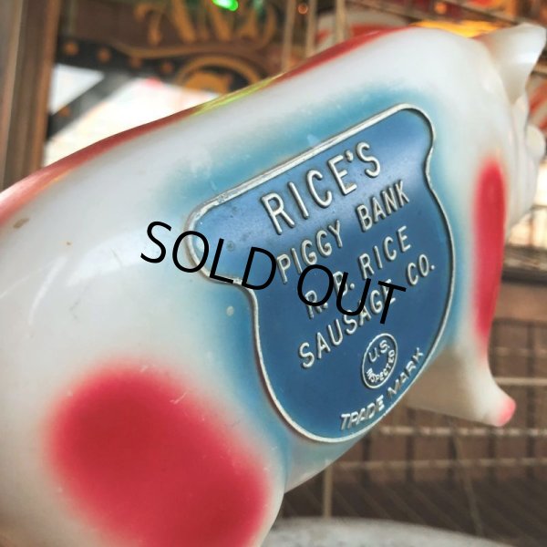 画像11: 50s Vintage RICE's Piggy Bank (B541) (11)