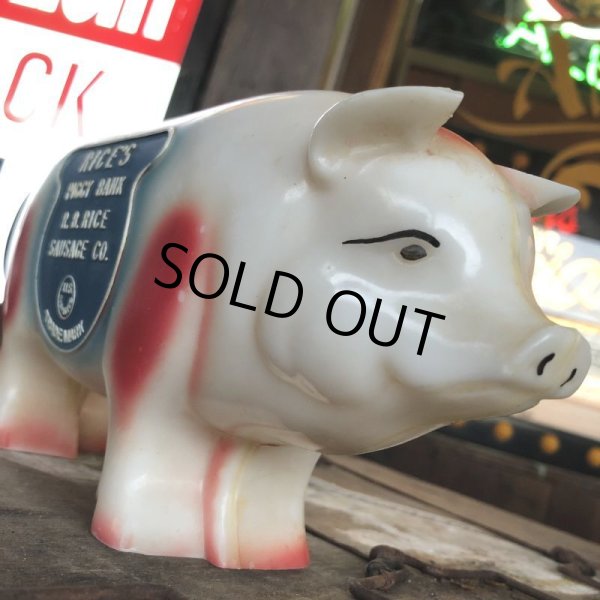 画像6: 50s Vintage RICE's Piggy Bank (B541) (6)