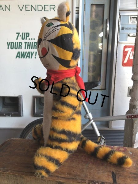 画像7: 70s Vintage Kelloggs Tony the Tiger Plush Doll (B544) (7)