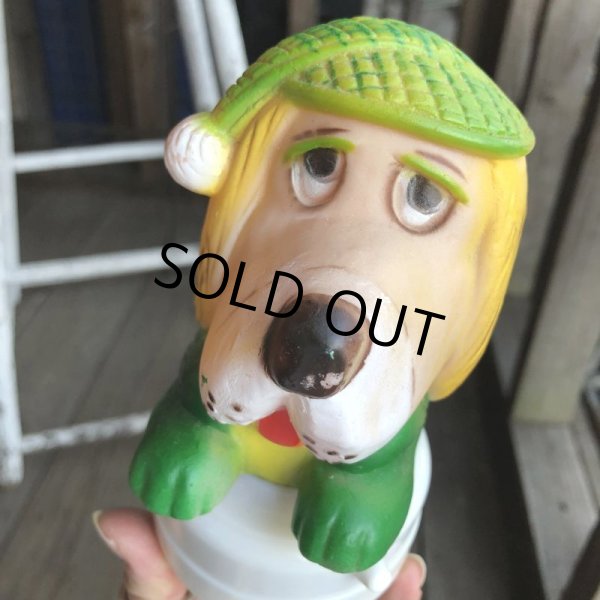 画像8: Vintage Rubber Doll Bed Time Dog (B557) (8)