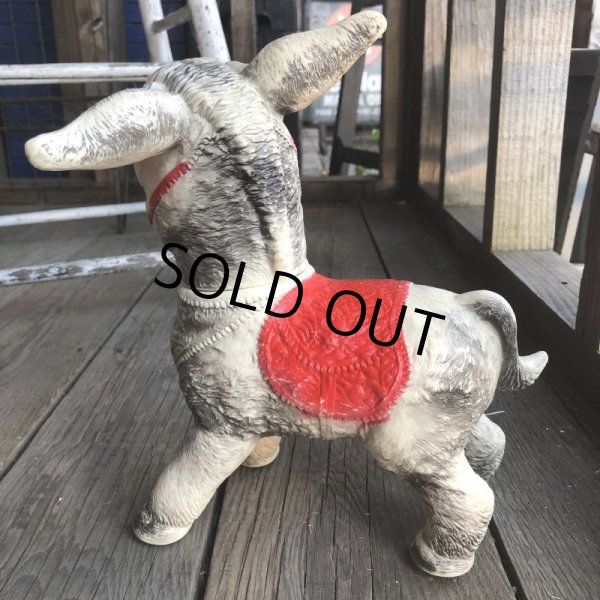 画像3: Vintage Sun Rubber Doll Donkey Black (B564) (3)