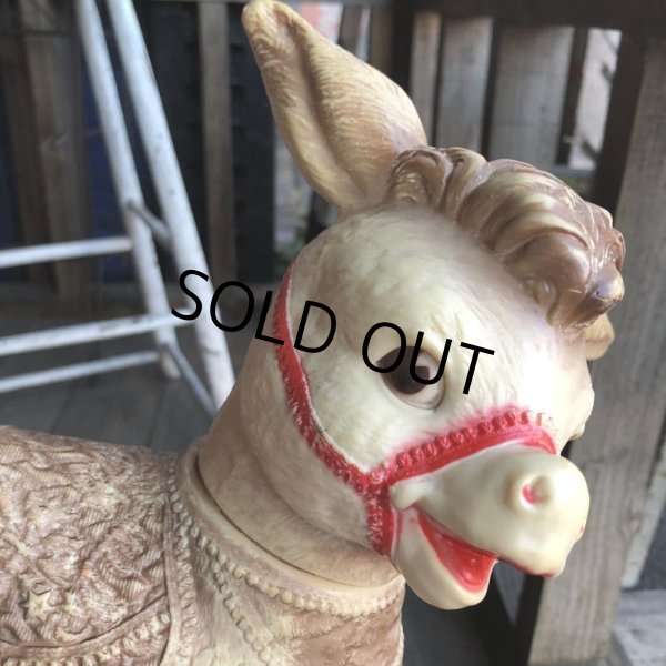 画像8: Vintage Sun Rubber Doll Donkey Brown (B565) (8)