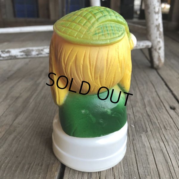 画像3: Vintage Rubber Doll Bed Time Dog (B557) (3)