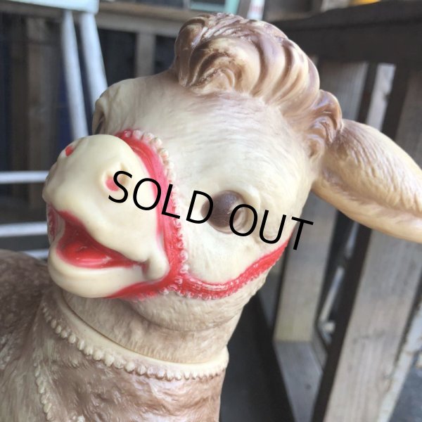 画像7: Vintage Sun Rubber Doll Donkey Brown (B565) (7)