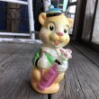 画像1: Vintage RRC Rubber Doll Golf Bear (B559) (1)