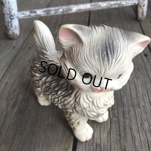 画像5: Vintage Edward Mobley Rubber Doll Kitty Cat (B561) (5)