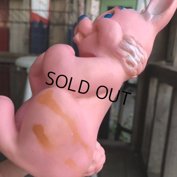画像10: Vintage Delegar Rubber Doll Soap Dish Bunny (B550) (10)