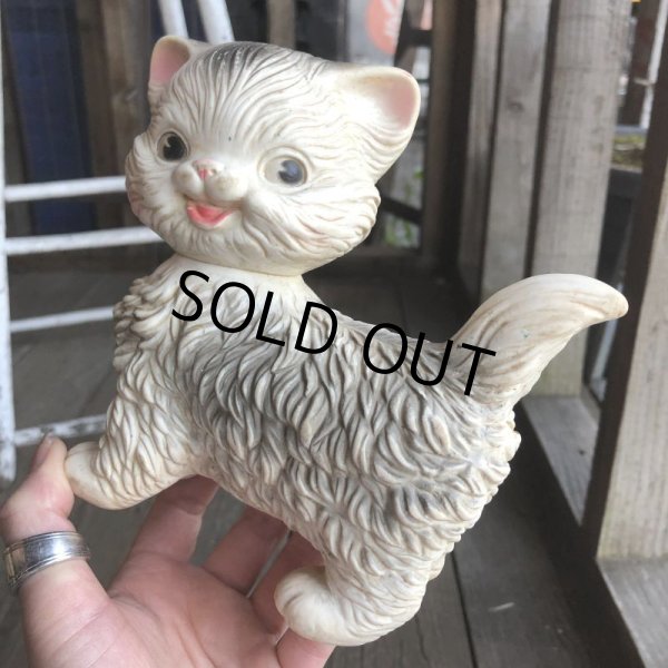 画像10: Vintage Edward Mobley Rubber Doll Kitty Cat (B561) (10)