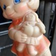 画像7: 60s Vintage Rubber Doll Cute Girl w/cat (B549) (7)