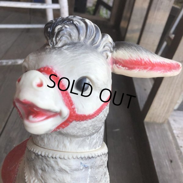 画像8: Vintage Sun Rubber Doll Donkey Black (B564) (8)