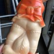 画像9: 60s Vintage Rubber Doll Cute Girl w/cat (B549) (9)