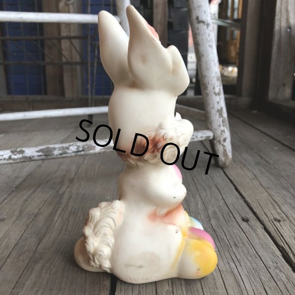 画像4: Vintage Dreamland Rubber Doll Easter Bunny (B554) (4)