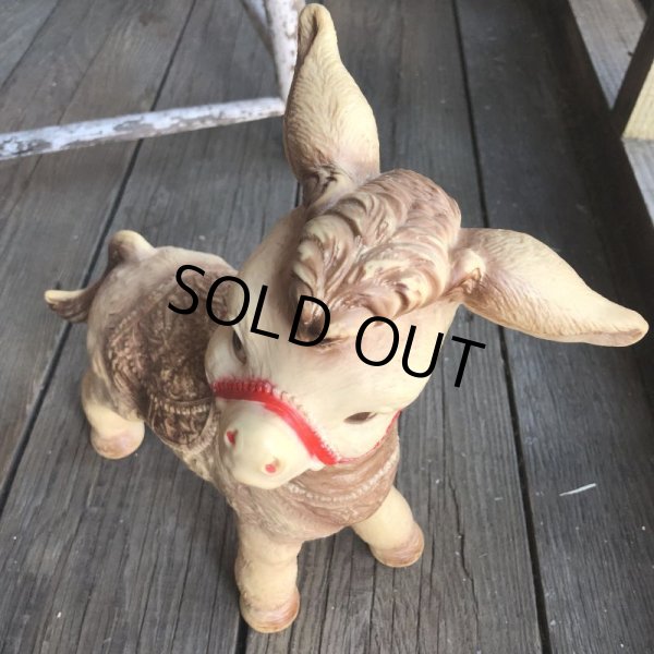 画像6: Vintage Sun Rubber Doll Donkey Brown (B565) (6)