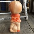 画像3: 60s Vintage Rubber Doll Cute Girl w/cat (B549) (3)