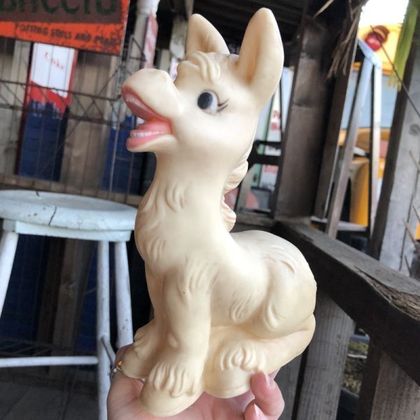 画像10: Vintage Rubber Doll Donkey (B556) (10)