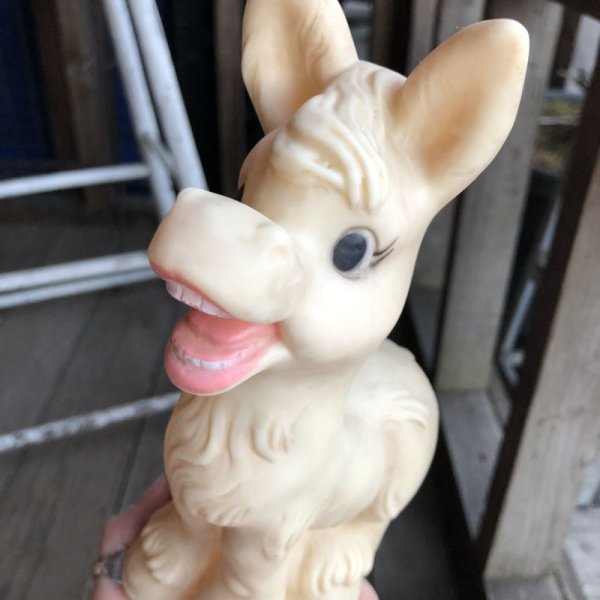 画像8: Vintage Rubber Doll Donkey (B556) (8)
