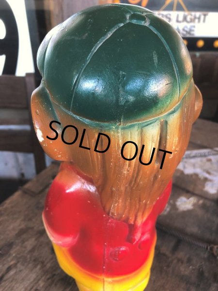 画像6: Vintage Carnival Chalkware Smoking Monkey Holding Bank (B566) (6)