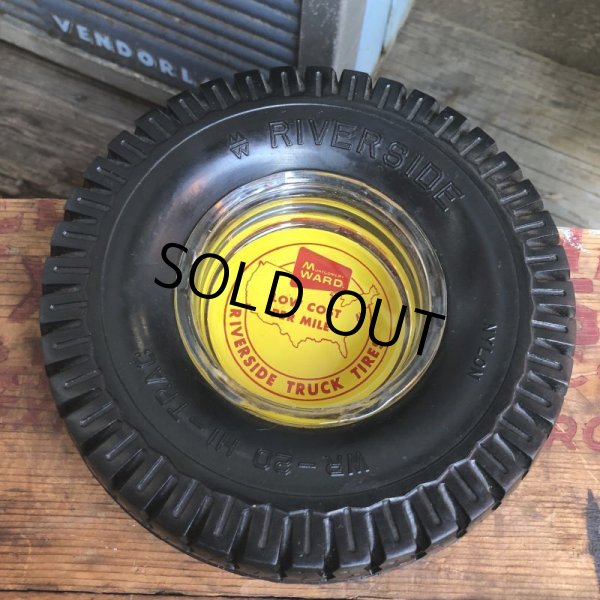 画像2: Vintage Tire Ashtray Riverside (B576) (2)
