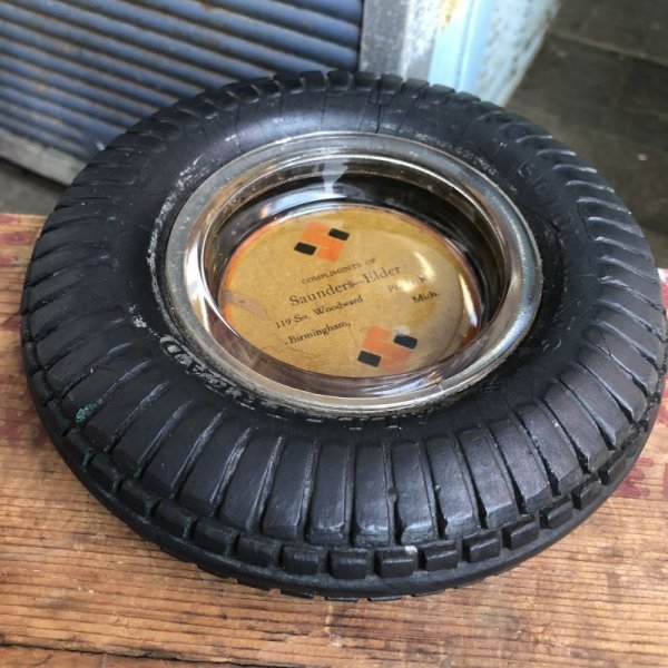 画像3: Vintage Tire Ashtray Seiberling Saunders Elder (B577) (3)