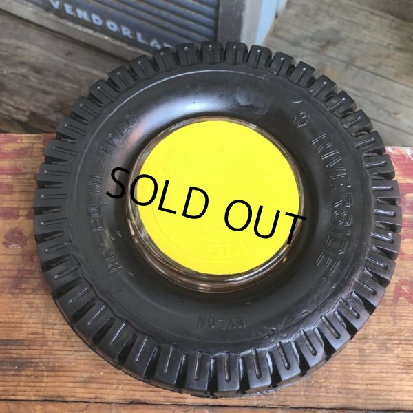 画像7: Vintage Tire Ashtray Riverside (B576) (7)