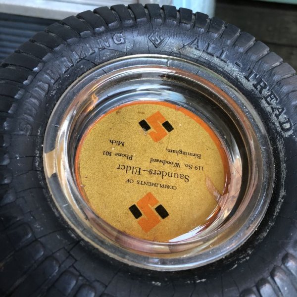 画像7: Vintage Tire Ashtray Seiberling Saunders Elder (B577) (7)